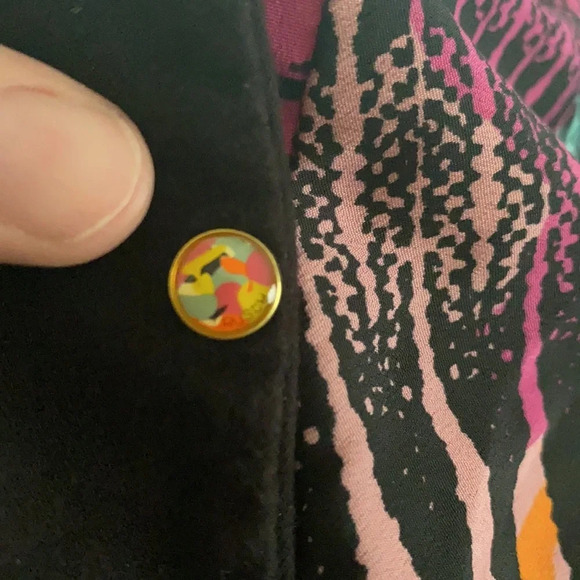 Rusty Y2K Colorful Cami Tank Top Surf Beach Vacation Edgy Fun Flirty Size Large - Picture 6 of 6